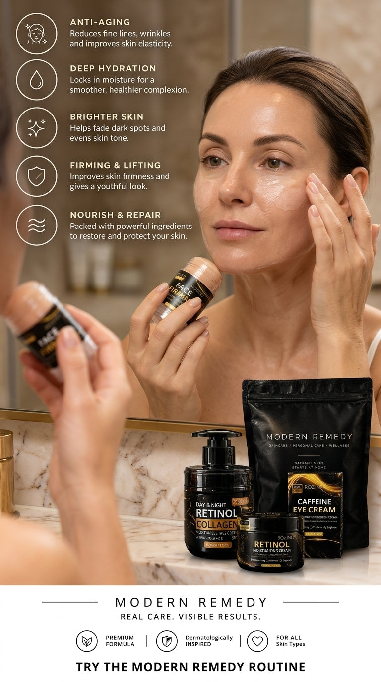 MR. Radiance Ritual | Retinol & Caffeine Skincare Set