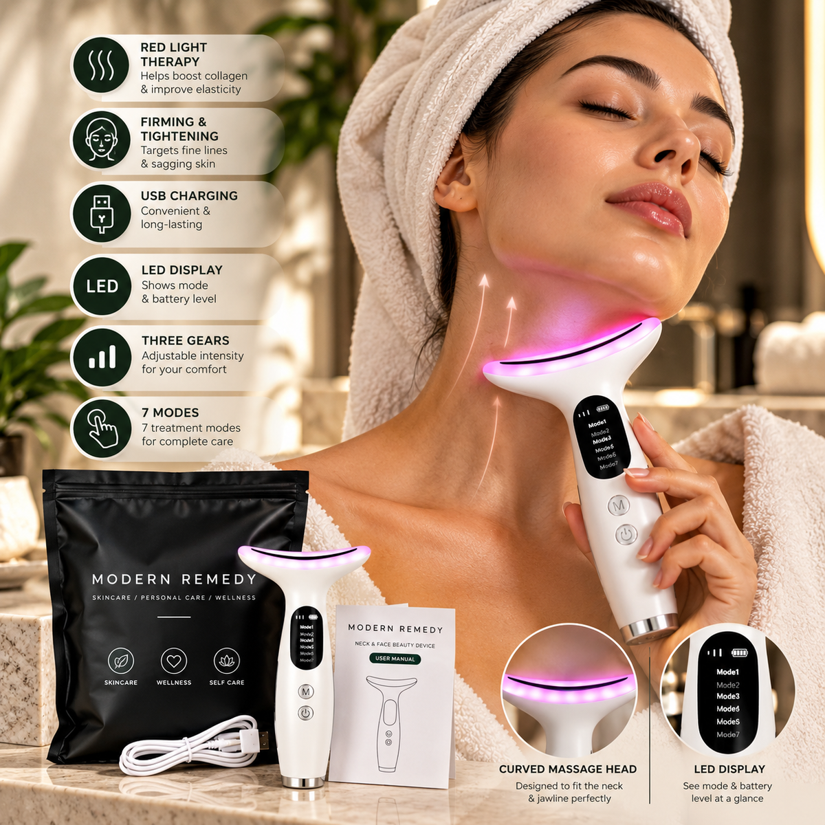 MR. LED Skincare Device Set